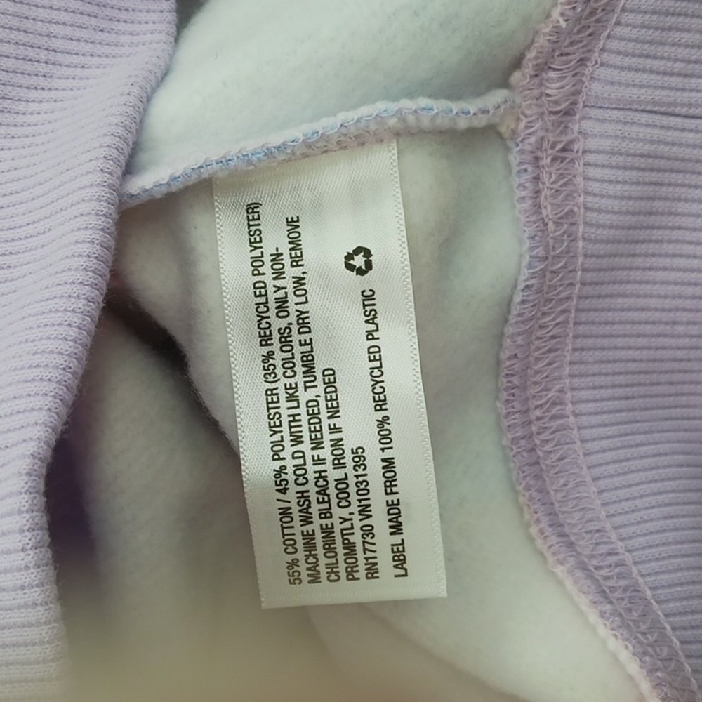 A New Day Womens Small Pastel Checkerboard Sweatshirt Crewneck New - Picture 7 of 7